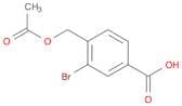 4-(Acetoxymethyl)-3-bromobenzoic acid