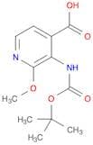 3-(tert-Butoxycarbonylamino)-2-methoxyisonicotinic acid