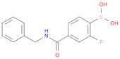 (4-(Benzylcarbamoyl)-2-fluorophenyl)boronic acid