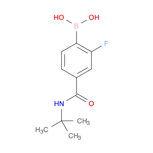 (4-(tert-Butylcarbamoyl)-2-fluorophenyl)boronic acid