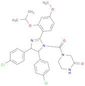 4-[[4,5-Bis(4-chlorophenyl)-4,5-dihydro-2-[4-methoxy-2-(1-methylethoxy)phenyl]-1H-imidazol-1-yl]ca…