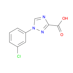 1-(3-Chlorophenyl)-1H-1,2,4-triazole-3-carboxylic acid