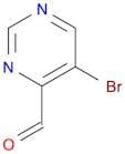 5-Bromopyrimidine-4-carbaldehyde