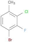 1-Bromo-3-chloro-2-fluoro-4-methylbenzene