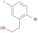 2-(2-Bromo-5-fluorophenyl)ethan-1-ol