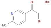 2-Bromo-1-(6-methylpyridin-3-yl)ethanone hydrobromide