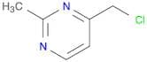 4-(Chloromethyl)-2-methylpyrimidine