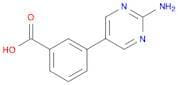 3-(2-Aminopyrimidin-5-yl)benzoic acid