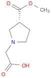(R)-2-(3-(Methoxycarbonyl)pyrrolidin-1-yl)acetic acid