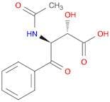 rel-(αR,βS)-β-(Acetylamino)-α-hydroxy-γ-oxobenzenebutanoic acid