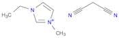 3-Ethyl-1-methyl-1H-imidazolium salt with propanedinitrile
