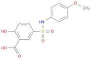 2-Hydroxy-5-(4-methoxy-phenylsulfamoyl)-benzoic acid