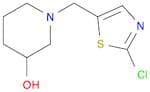 1-(2-Chloro-thiazol-5-ylMethyl)-piperidin-3-ol, 98+% C9H13ClN2OS, MW