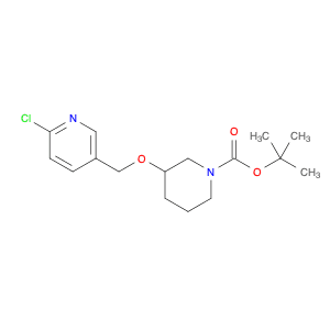 3-(6-Chloro-pyridin-3-ylMethoxy)-piperidine-1-carboxylic acid tert-butyl ester, 98+% C16H23ClN2O3,…