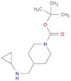 tert-butyl 4-((cyclopropylamino)methyl)piperidine-1-carboxylate