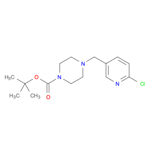 tert-Butyl 4-((6-chloropyridin-3-yl)methyl)piperazine-1-carboxylate