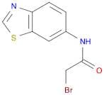 N-(Benzo[d]thiazol-6-yl);-2-bromoacetamide