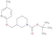 tert-Butyl 3-(((5-methylpyridin-2-yl)oxy)methyl)piperidine-1-carboxylate