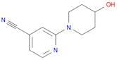 2-(4-Hydroxypiperidin-1-yl)isonicotinonitrile