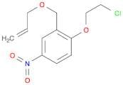 2-((Allyloxy)methyl)-1-(2-chloroethoxy)-4-nitrobenzene