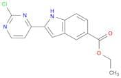 Ethyl 2-(2-chloropyrimidin-4-yl)-1H-indole-5-carboxylate