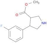 Trans-methyl 4-(3-fluorophenyl)pyrrolidine-3-carboxylate