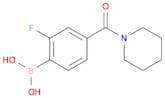 2-Fluoro-4-(piperidine-1-carbonyl)phenylboronic acid