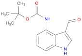 tert-Butyl 3-formyl-1H-indol-4-ylcarbamate