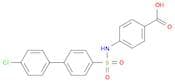 4-((4'-Chloro-[1,1'-biphenyl])-4-sulfonamido)benzoic acid