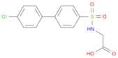 2-([(4'-Chloro[1,1'-biphenyl]-4-yl)sulfonyl]amino)acetic acid