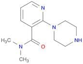 3-Pyridinecarboxamide, N,N-dimethyl-2-(1-piperazinyl)-