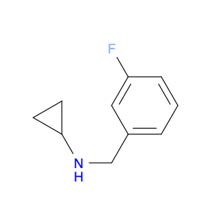 N-[(3-fluorophenyl)methyl]cyclopropanamine