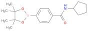 N-Cyclopentyl-4-(4,4,5,5-tetramethyl-1,3,2-dioxaborolan-2-yl)benzamide