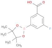 3-Fluoro-5-(4,4,5,5-tetramethyl-1,3,2-dioxaborolan-2-yl)benzoic acid