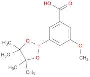 3-Methoxy-5-(4,4,5,5-tetramethyl-1,3,2-dioxaborolan-2-yl)benzoic acid