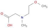 [(2-Methoxyethyl)(methyl)amino]acetic acid