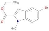 Ethyl 5-bromo-1-methyl-1H-indole-2-carboxylate