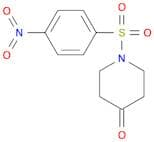 1-((4-Nitrophenyl)sulfonyl)piperidin-4-one