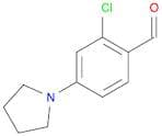2-Chloro-4-(pyrrolidino)benzaldehyde