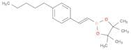 (E)-4,4,5,5-Tetramethyl-2-(4-pentylstyryl)-1,3,2-dioxaborolane
