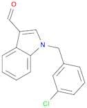 1-(3-Chlorobenzyl)-1H-indole-3-carbaldehyde