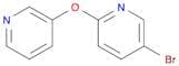 5-Bromo-2-(pyridin-3-yloxy)pyridine
