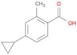 4-Cyclopropyl-2-methylbenzoic acid