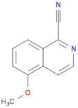 5-Methoxyisoquinoline-1-carbonitrile