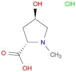 trans-4-Hydroxy-1-methylpyrrolidine-2-carboxylic acid hydrochloride