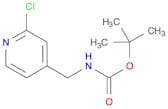 Carbamic acid, N-​[(2-​chloro-​4-​pyridinyl)​methyl]​-​, 1,​1-​dimethylethyl ester