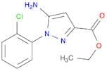 Ethyl 5-amino-1-(2-chlorophenyl)-1H-pyrazole-3-carboxylate