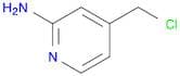 4-(Chloromethyl)pyridin-2-amine