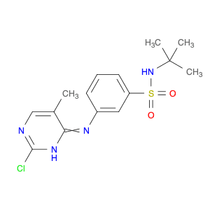 N-tert-butyl-3-(2-chloro-5-methylpyrimidin-4-ylamino)benzenesulfonamide