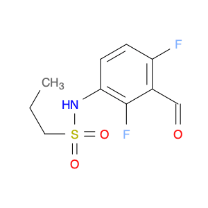 N-(2,4-Difluoro-3-formylphenyl)propane-1-sulfonamide